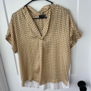 Limited gold White Shell top